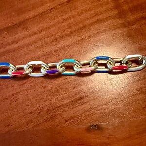 Colorful Chain Link Bracelet